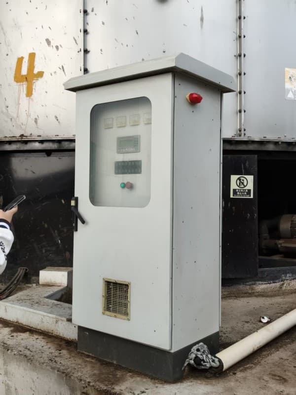 PLC intelligent control system for livestock and poultry manure fermentation tank