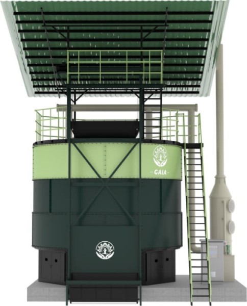Gaia Industrial Compost Machine Gaia Industrial Compost Machine